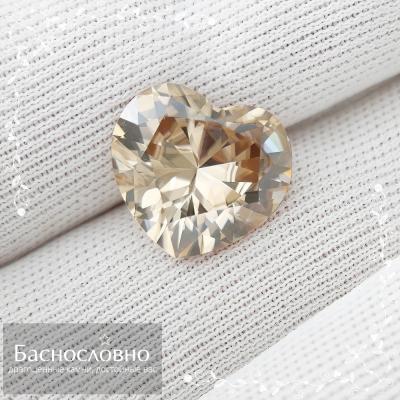 Драгоценные камни Баснословно №458: Соломенные цирконы сердце и бриллиантовый круг. Родолит Кр57