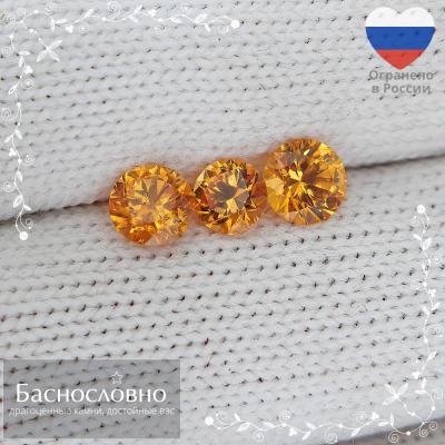 Драгоценные камни Баснословно № 565: Спессартины в гарнитурах двух оттенков и бриллиантовой огранке